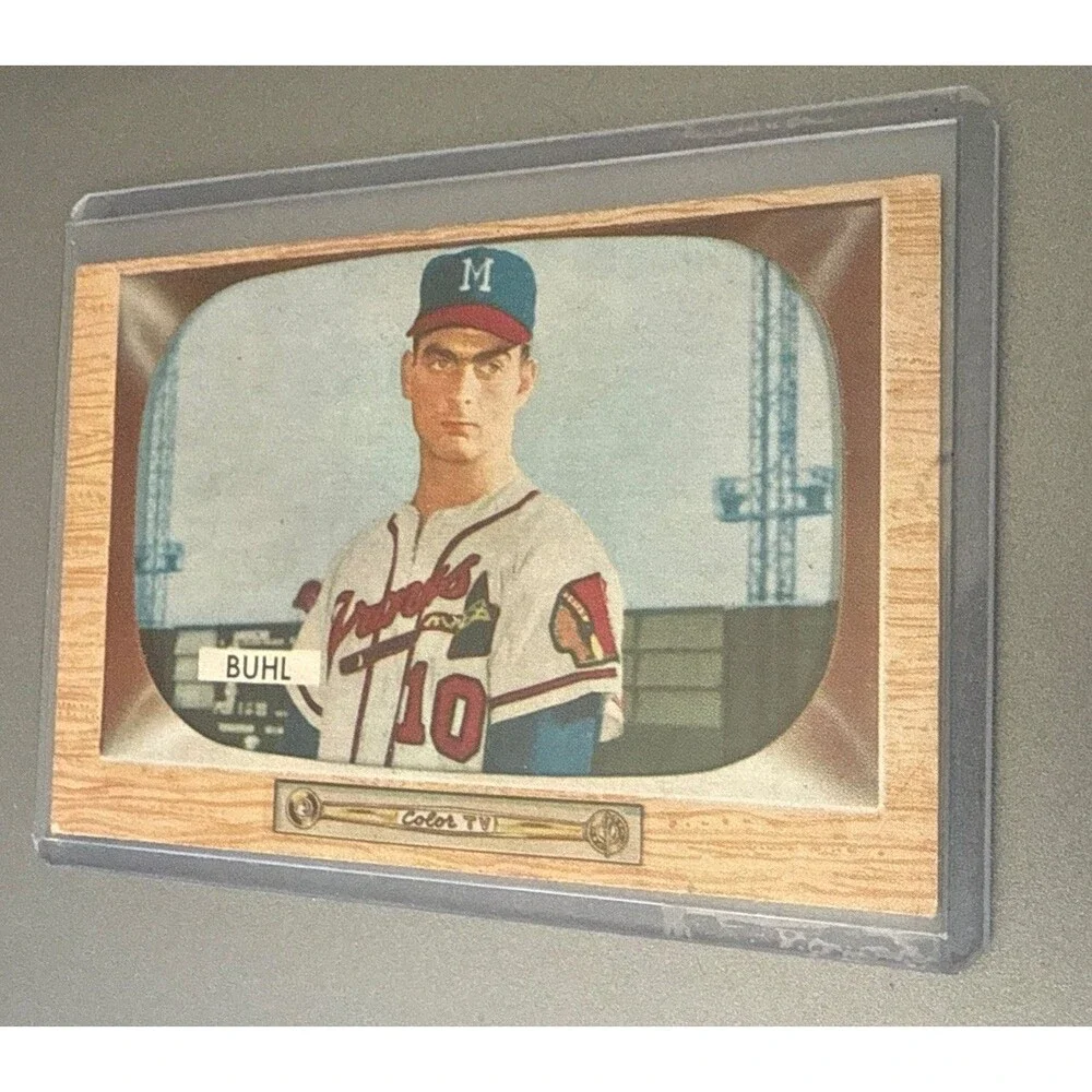 1955 Bowman - Bob Buhl #43